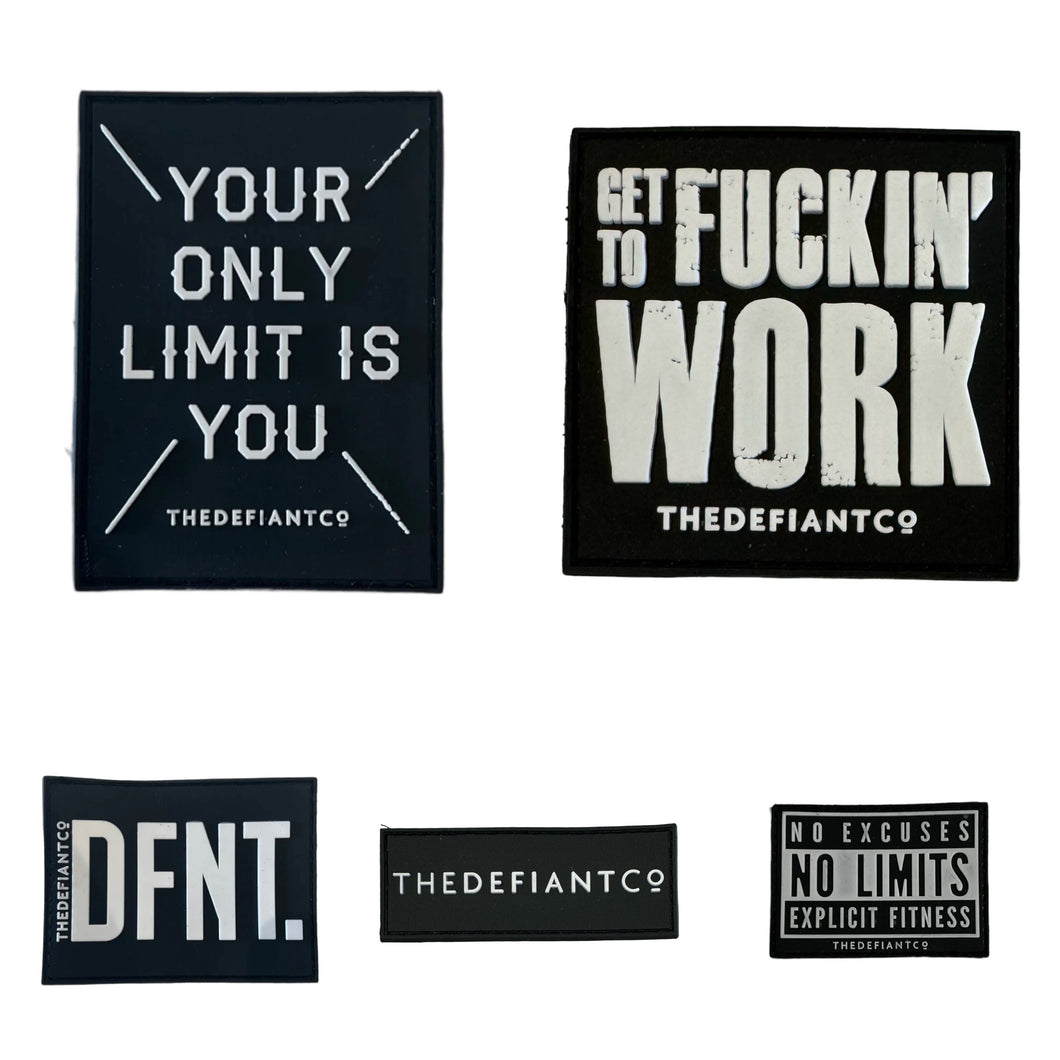The Defiant Co - Velcro Patches