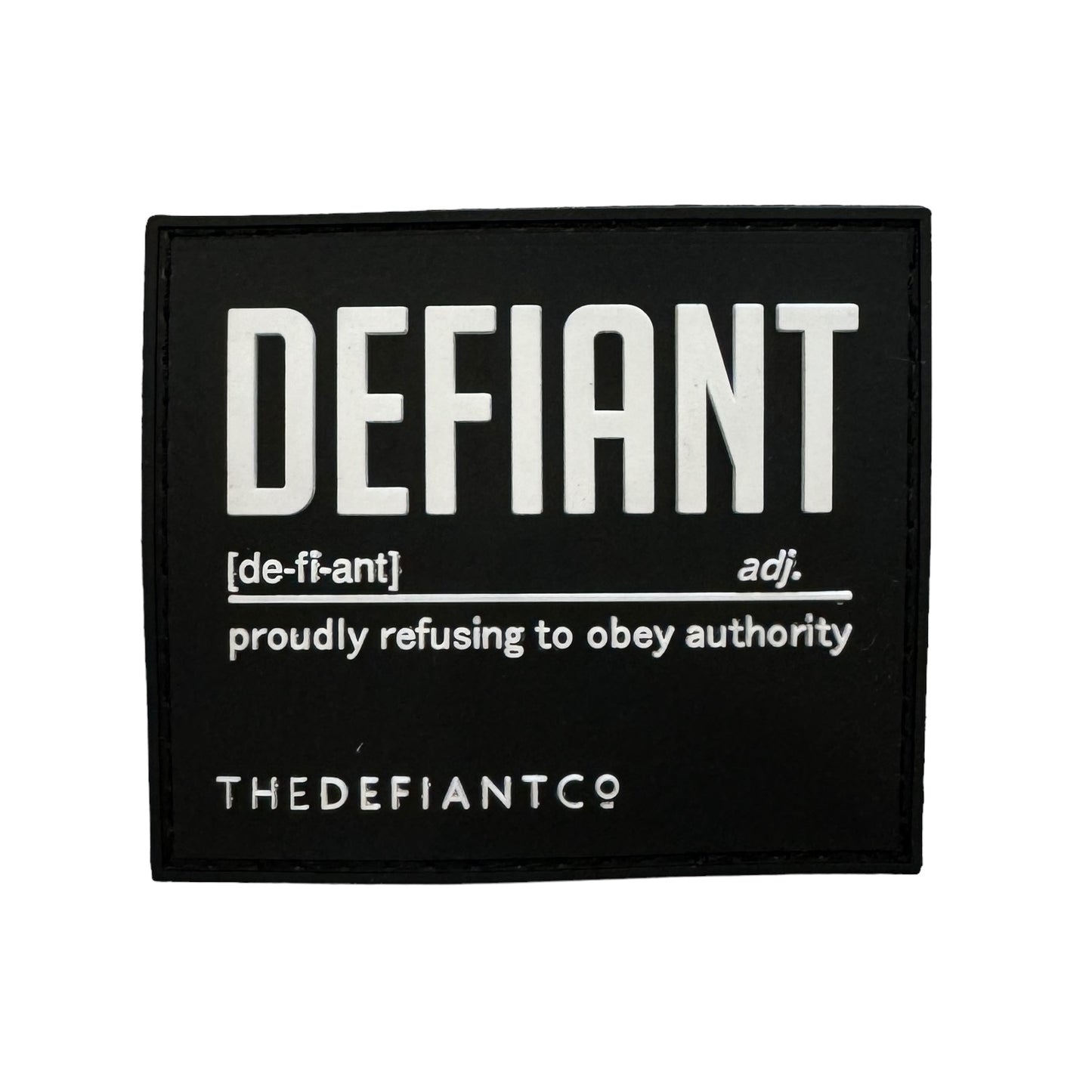 The Defiant Co - Velcro Patches